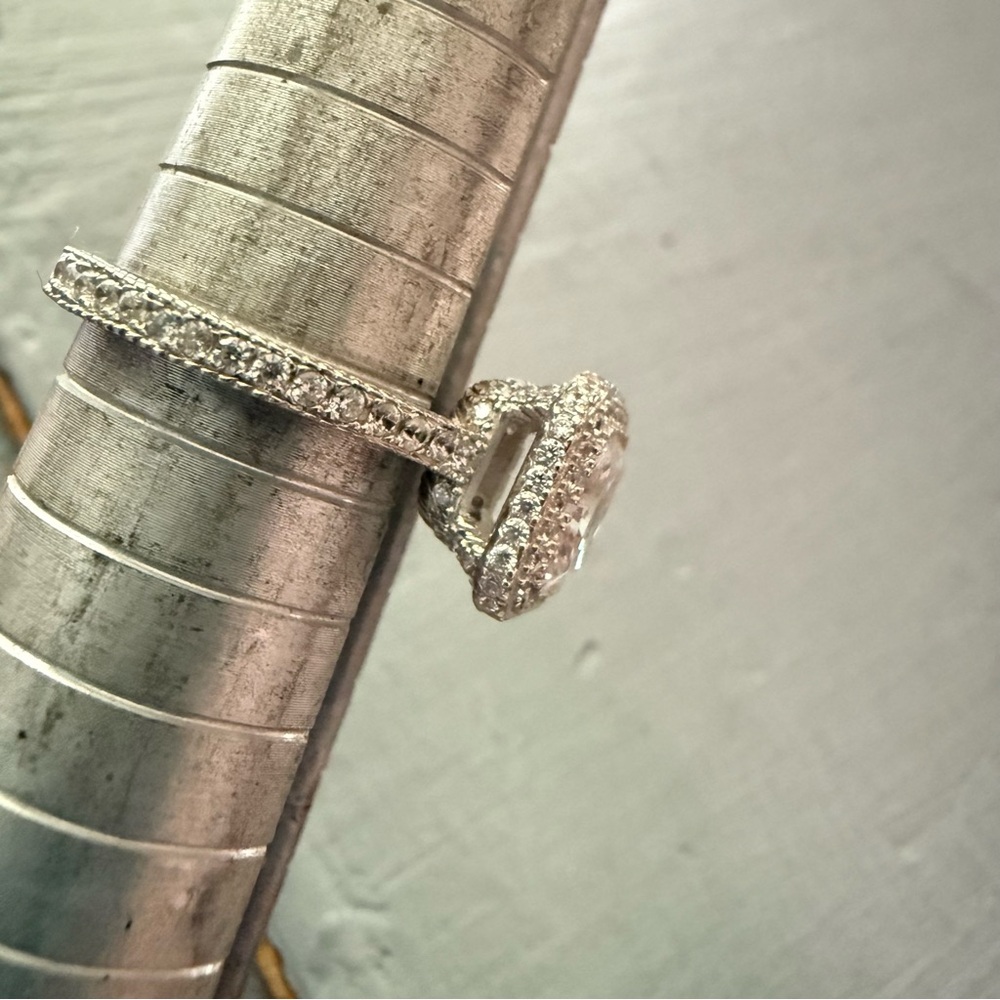 Judith Ripka 925 Sterling Silver Ring Size 7 NEW - Picture 3 of 13